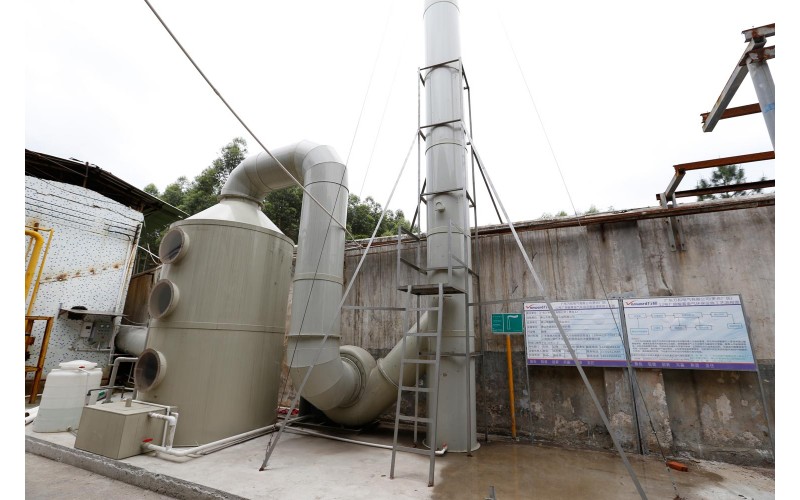 廣東萬(wàn)和新電氣股份有限公司—酸霧廢氣