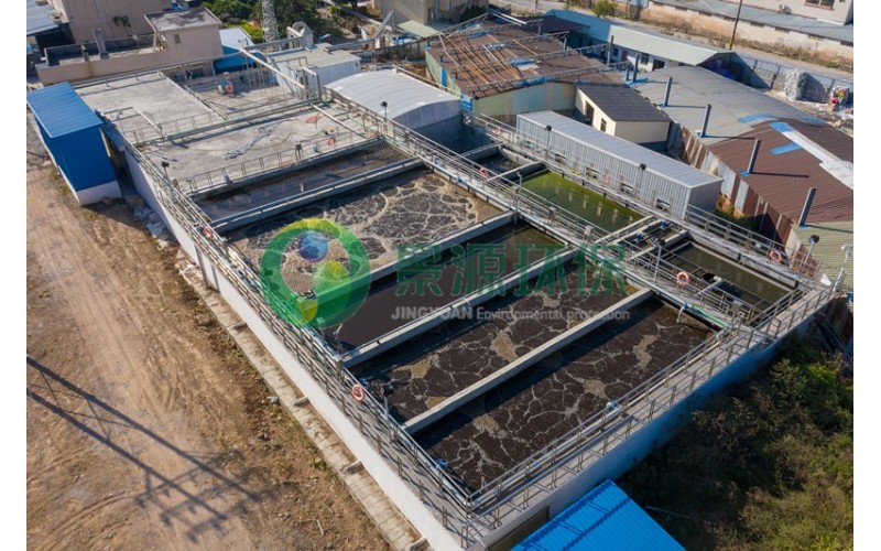 東莞市常平食品公司800m3/d生豬屠宰廢水處理工程